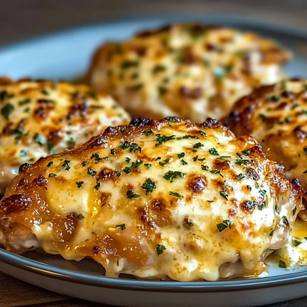 Cheesy Chicken Thigh Bake: Quick and Irresistibly Delicious 4 Cheesy Chicken Thigh Bake