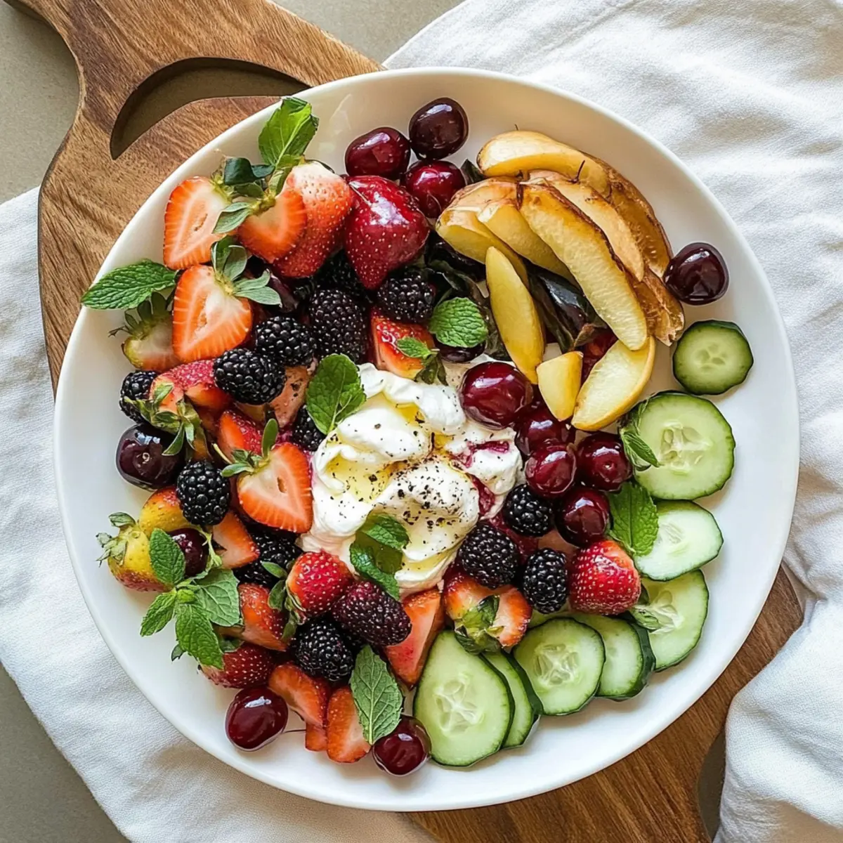Burrata Berry Salad Recipe: A Refreshing Summer Delight 4 Burrata Berry Salad Recipe
