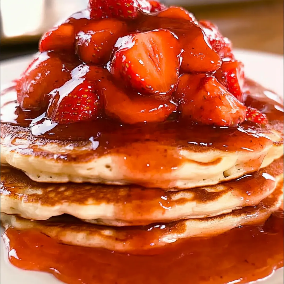 Strawberry Cheesecake Pancakes with Sweet Strawberry Bliss 2 unnamed file 442