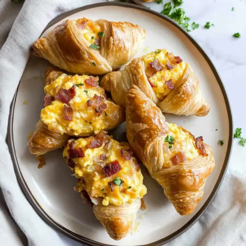 Scrambled Eggs and Puff Pastry