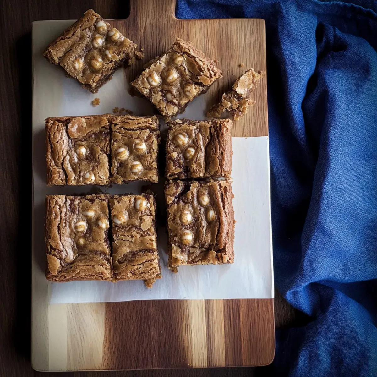 Malted Milk Ball Blondies